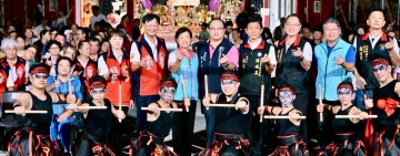 花蓮立縣80週年慶典 民俗技藝吉安震撼揭開序幕　　 游淑貞感謝宮廟攜手宗教文化結合創生拚經濟